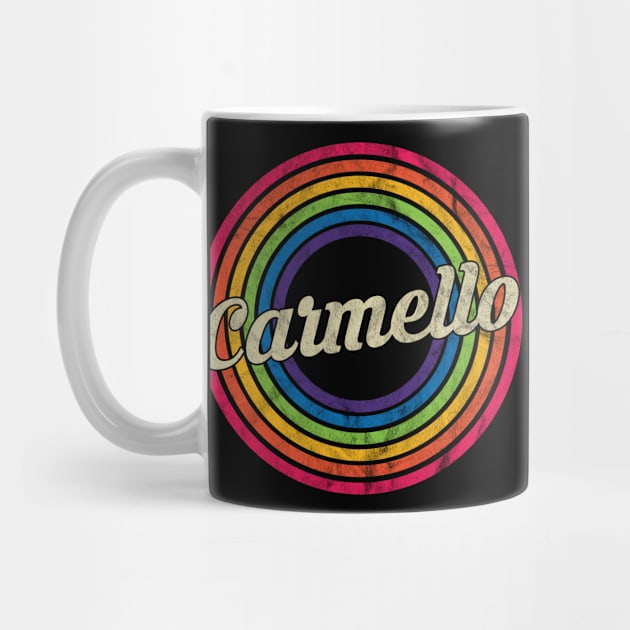 Carmello - Retro Rainbow Faded-Style by MaydenArt